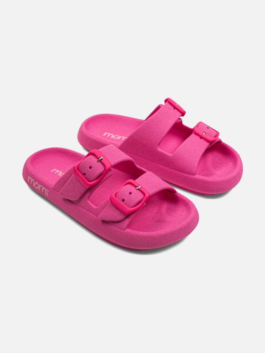Momi Girls' Cloud Sandals – Double Buckle Sandals
