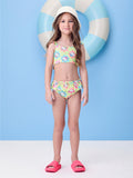 Hello Kitty and Flowers Neon Bikini