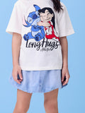 Balloon Skirt in Light Jeans