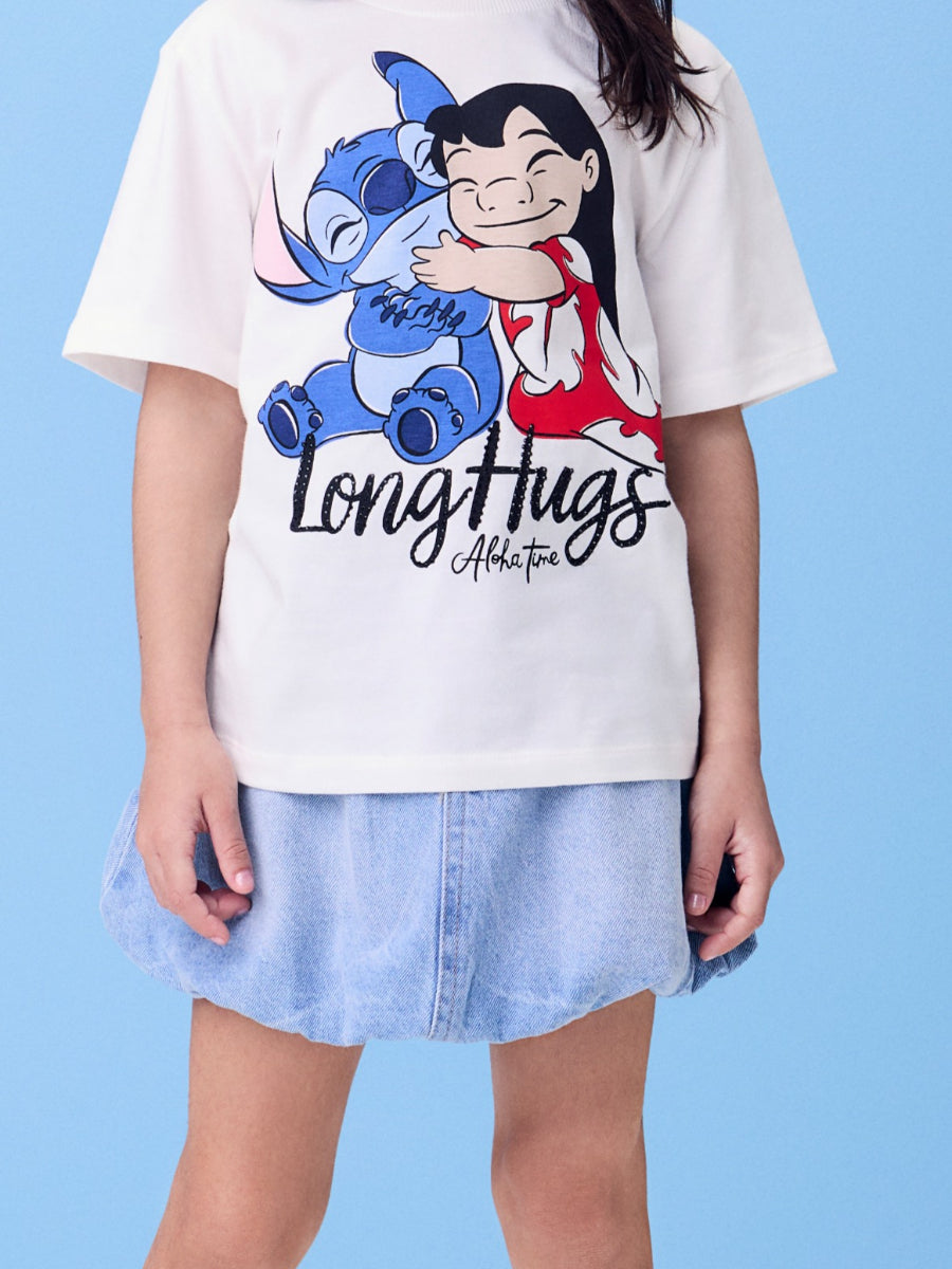 Balloon Skirt in Light Jeans