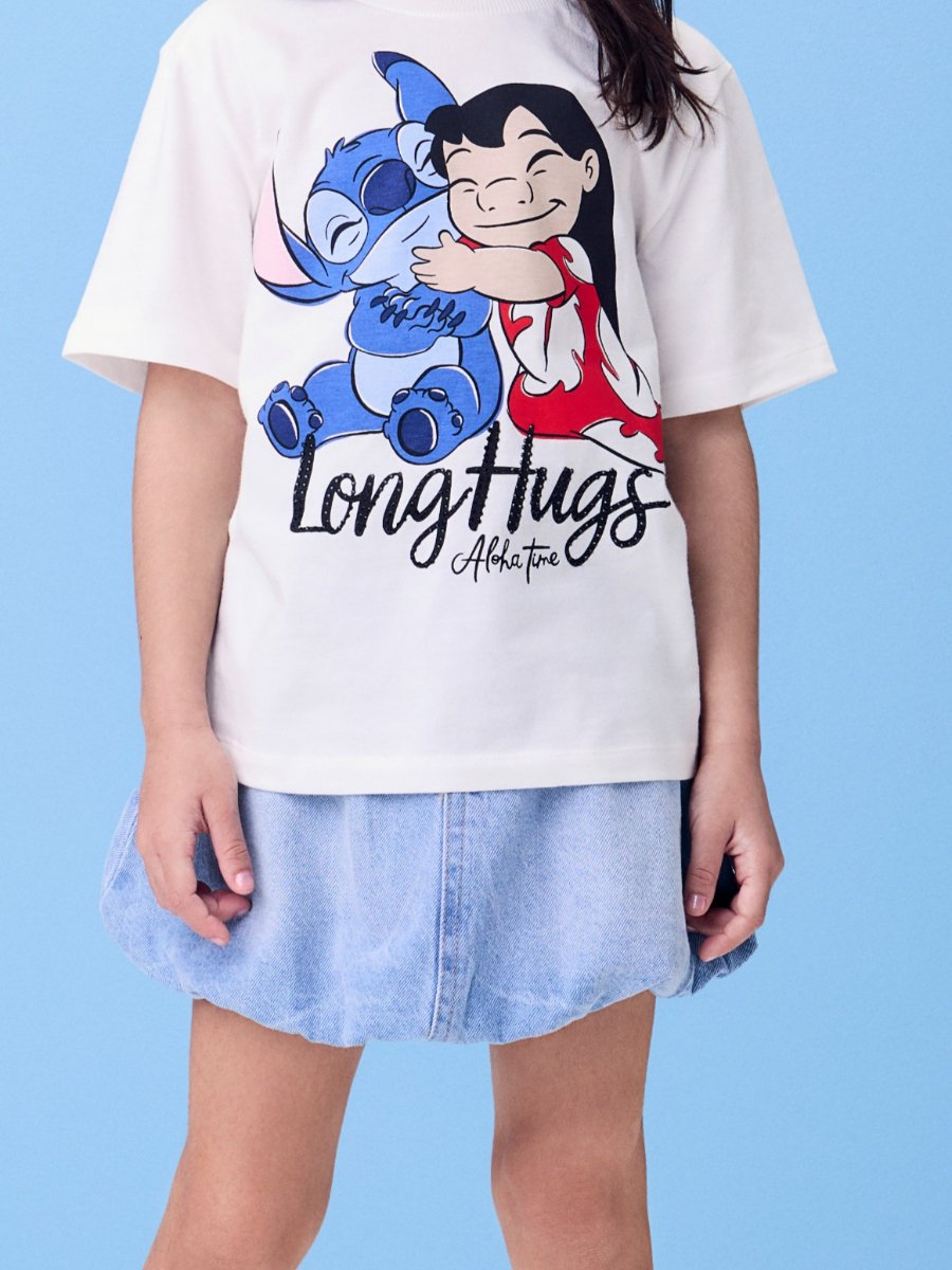 Balloon Skirt in Light Jeans