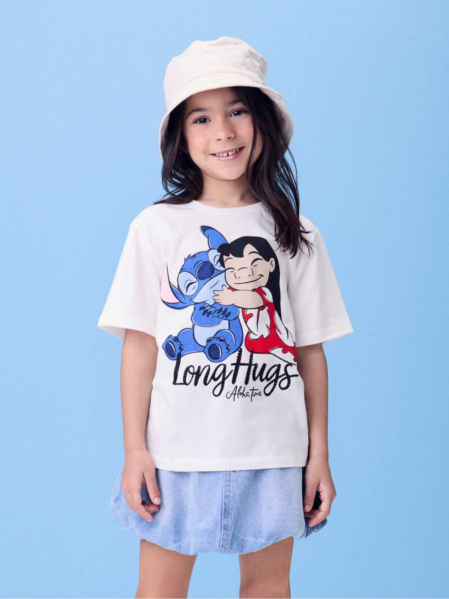 Off White Blouse by Lilo and Stitch