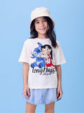 Off White Blouse by Lilo and Stitch