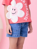 Jeans Shorts with Pockets