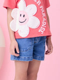 Jeans Shorts with Pockets