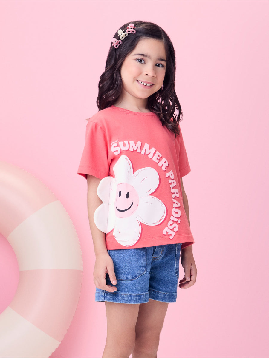 Daisy Coral Pink Blouse