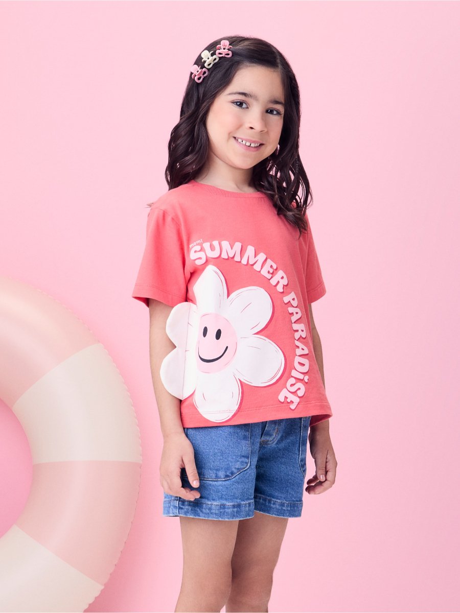 Daisy Coral Pink Blouse