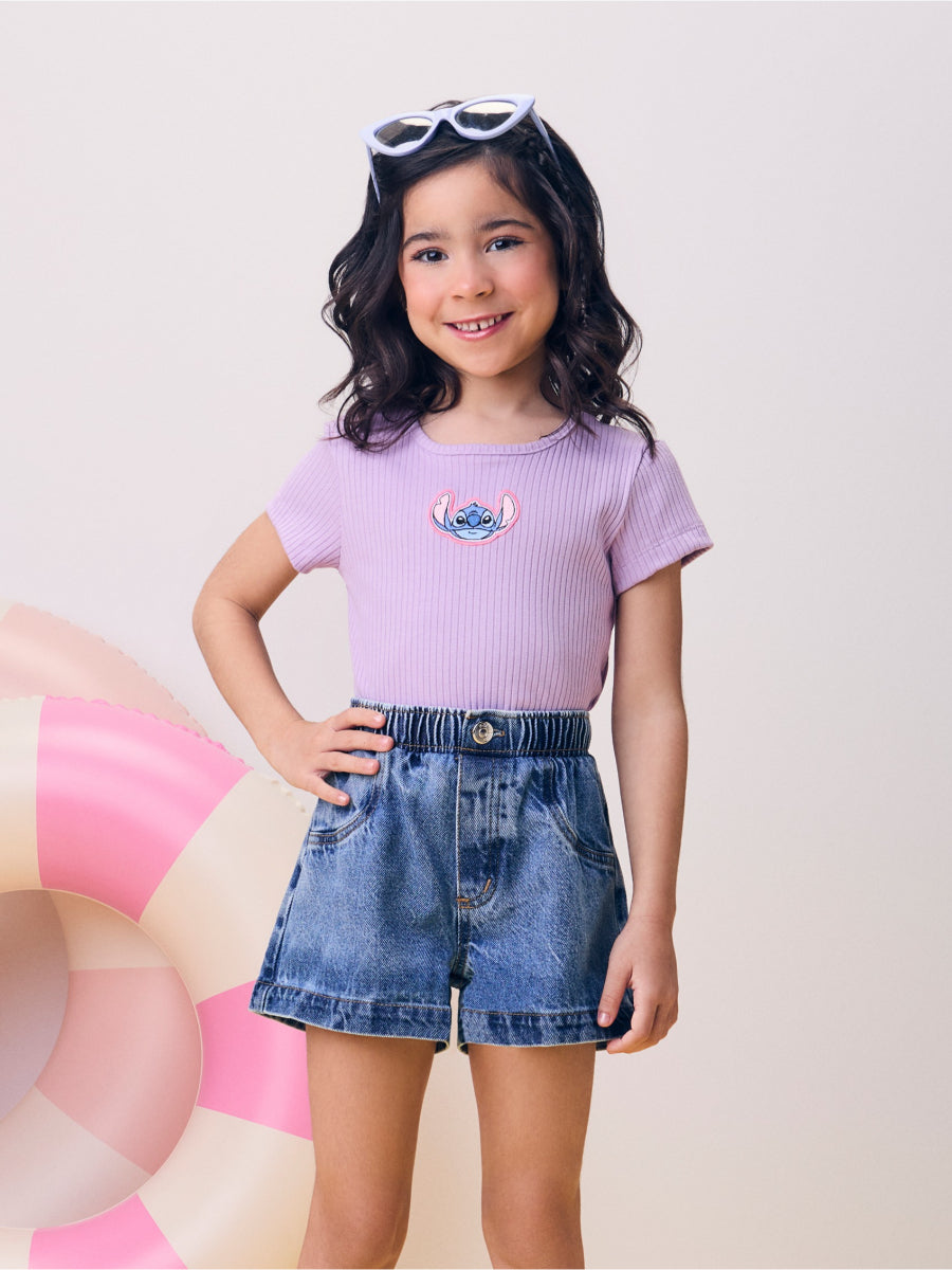 Blouse with Patch Stitch