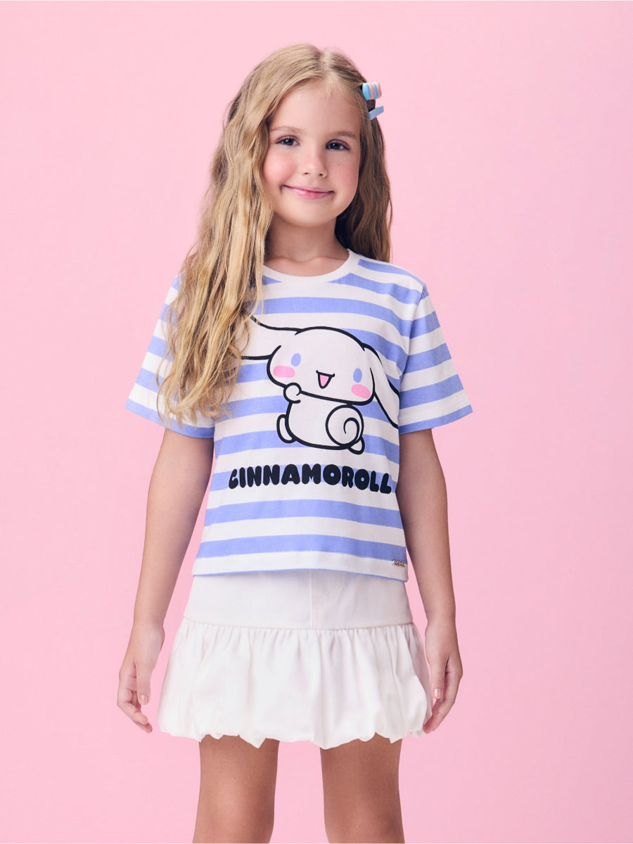 Cinnamoroll Blue Striped Blouse