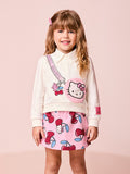 Children's Set, Girl's Sweatshirt with Hello Kitty Bag