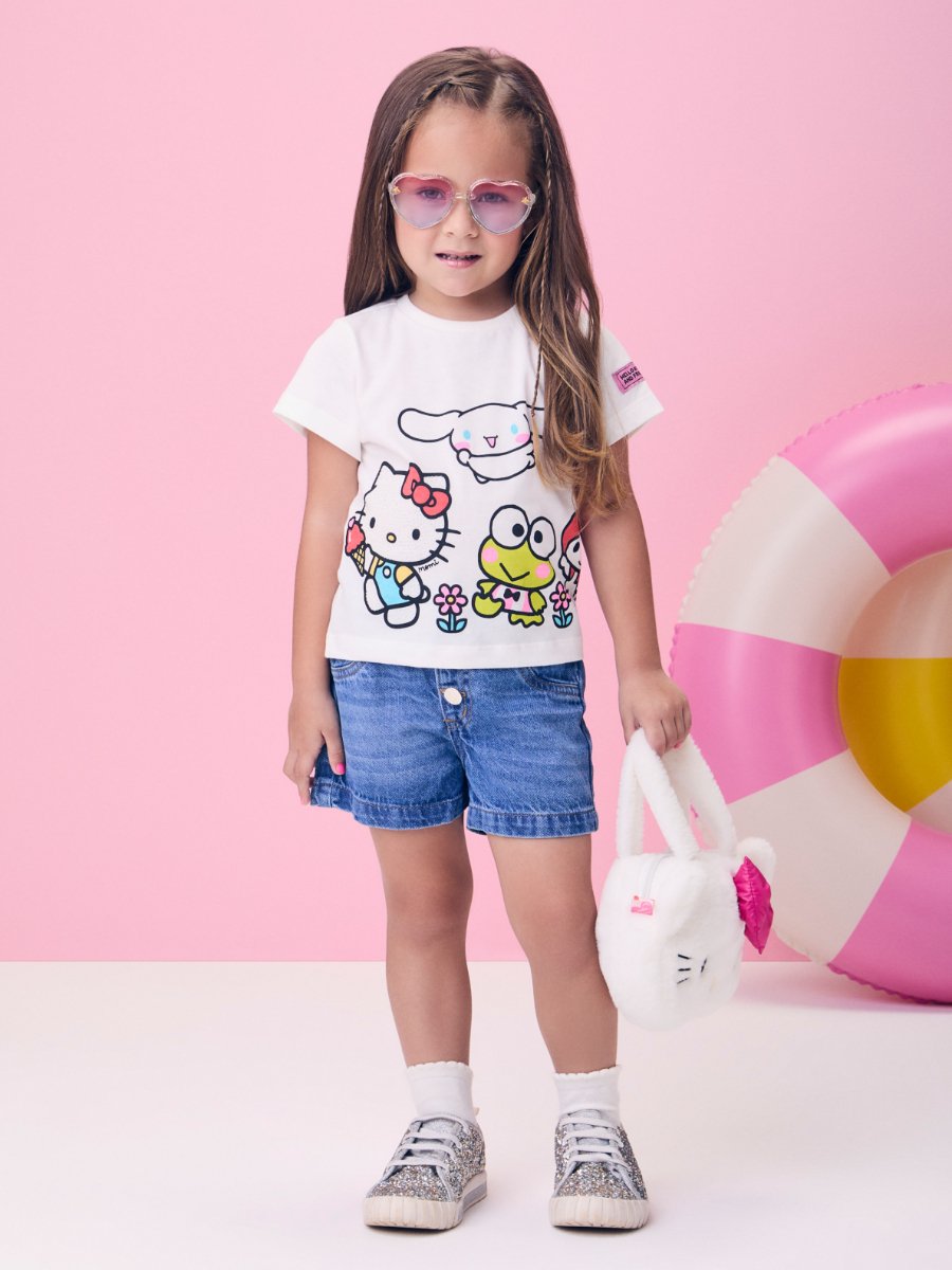 Hello Kitty and Friends Off White Blouse