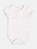 Off White Bodysuit with Doll Collar