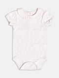 Off White Bodysuit with Doll Collar