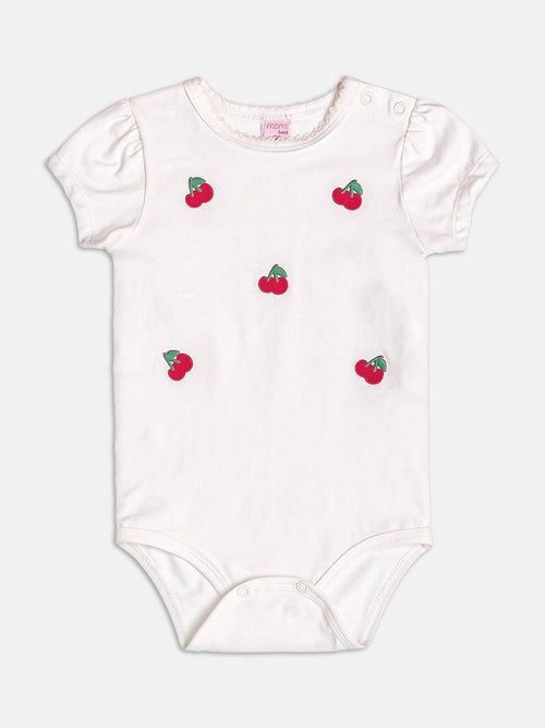 Body Off with Cherries Embroidery