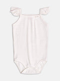 Off White Ribbed Bodysuit