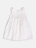 Off White Dress with Rhinestones