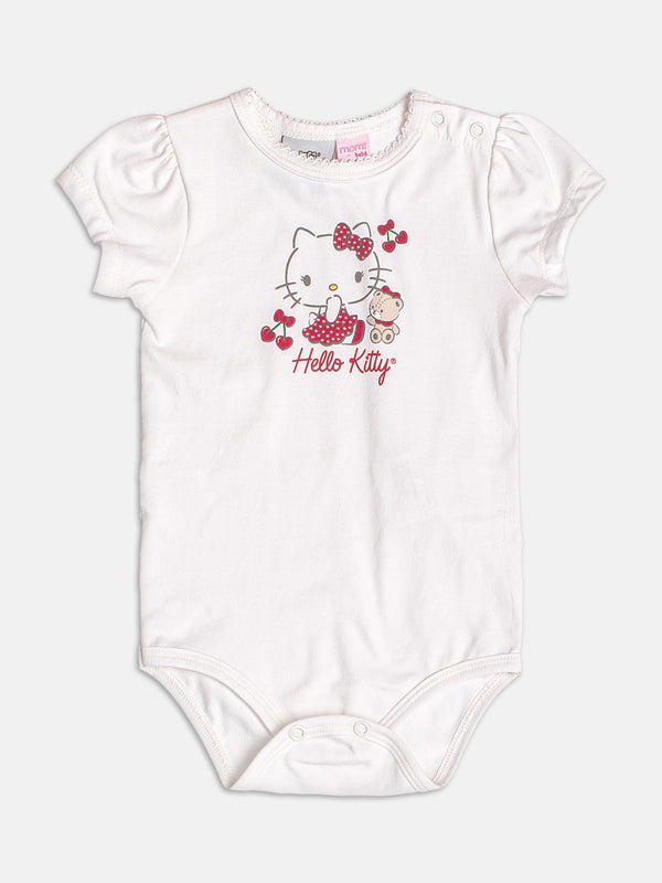 Hello Kitty Off White Bodysuit