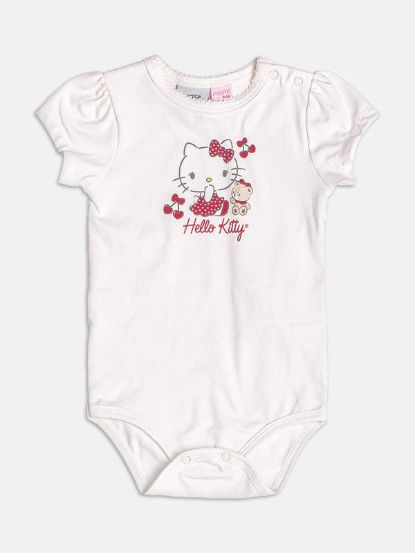 Hello Kitty Off White Bodysuit