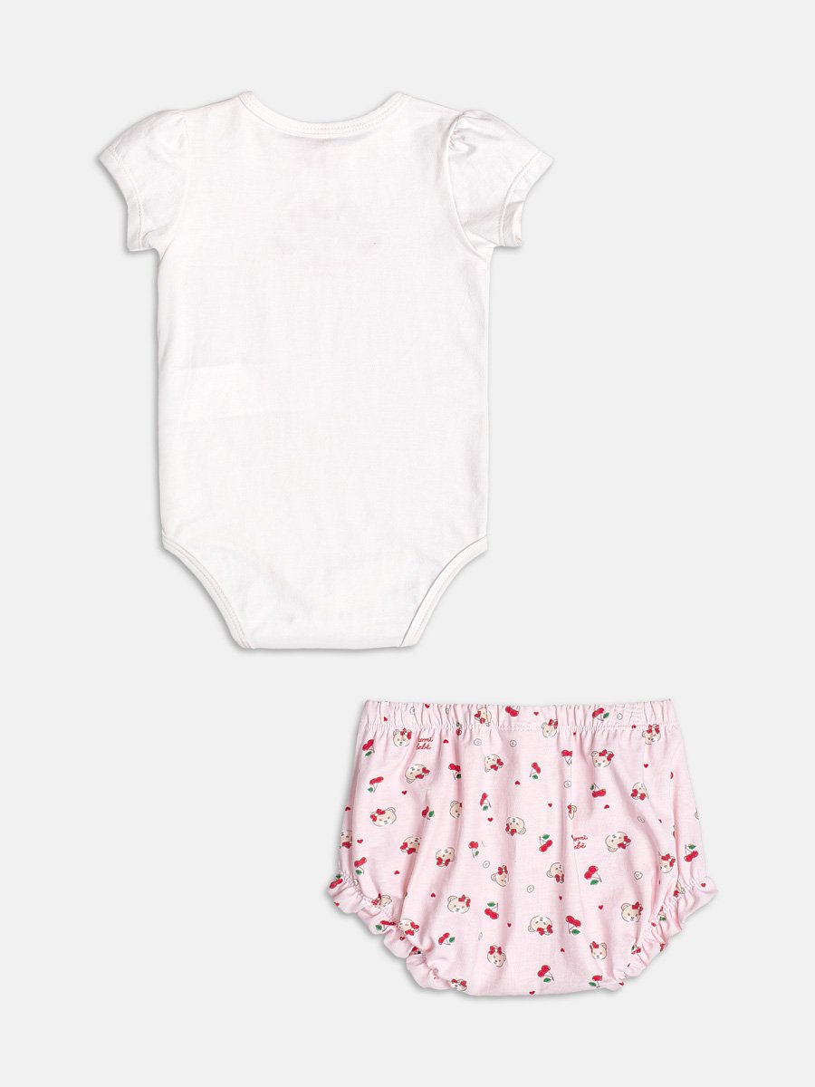 Baby Cherry Set with Doll Collar