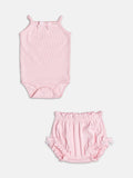 Pink Set with Tulle Bow
