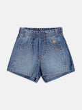 Jeans Shorts with Pendant