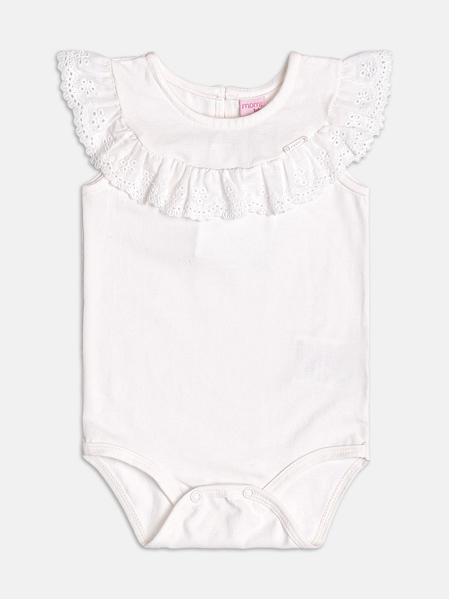 Body with Lace Ruffle