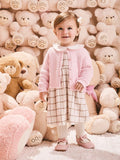 Momi Girls' Jacket – Pink Knit