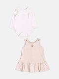 Girls Corduroy Set with Embroidered Collar