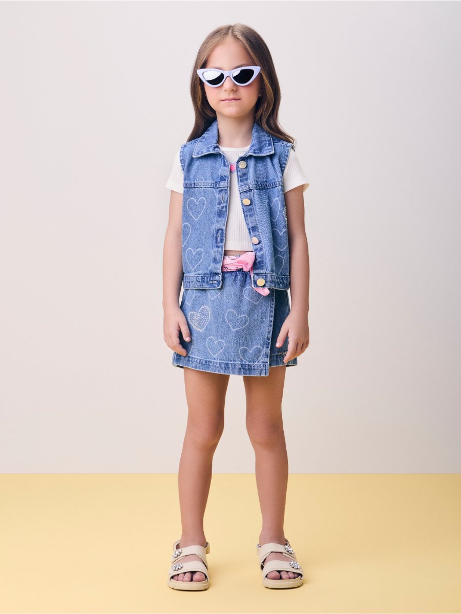Turin Blouse with Patch