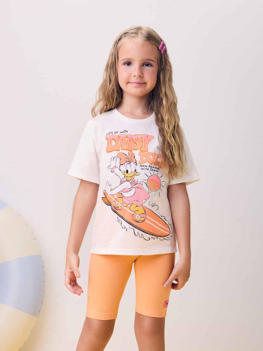 Daisy Duck Set with Rhinestones