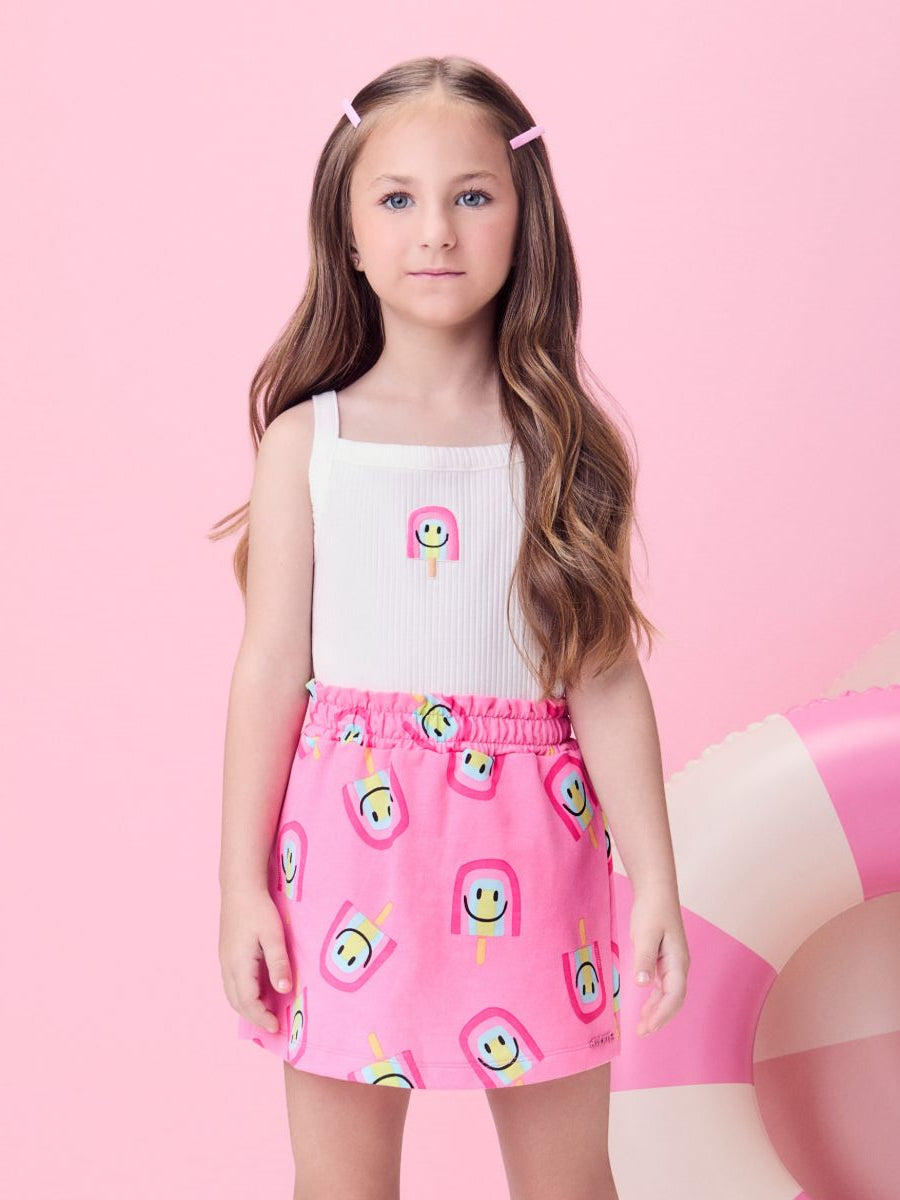 Pink Set with Popsicle Patch