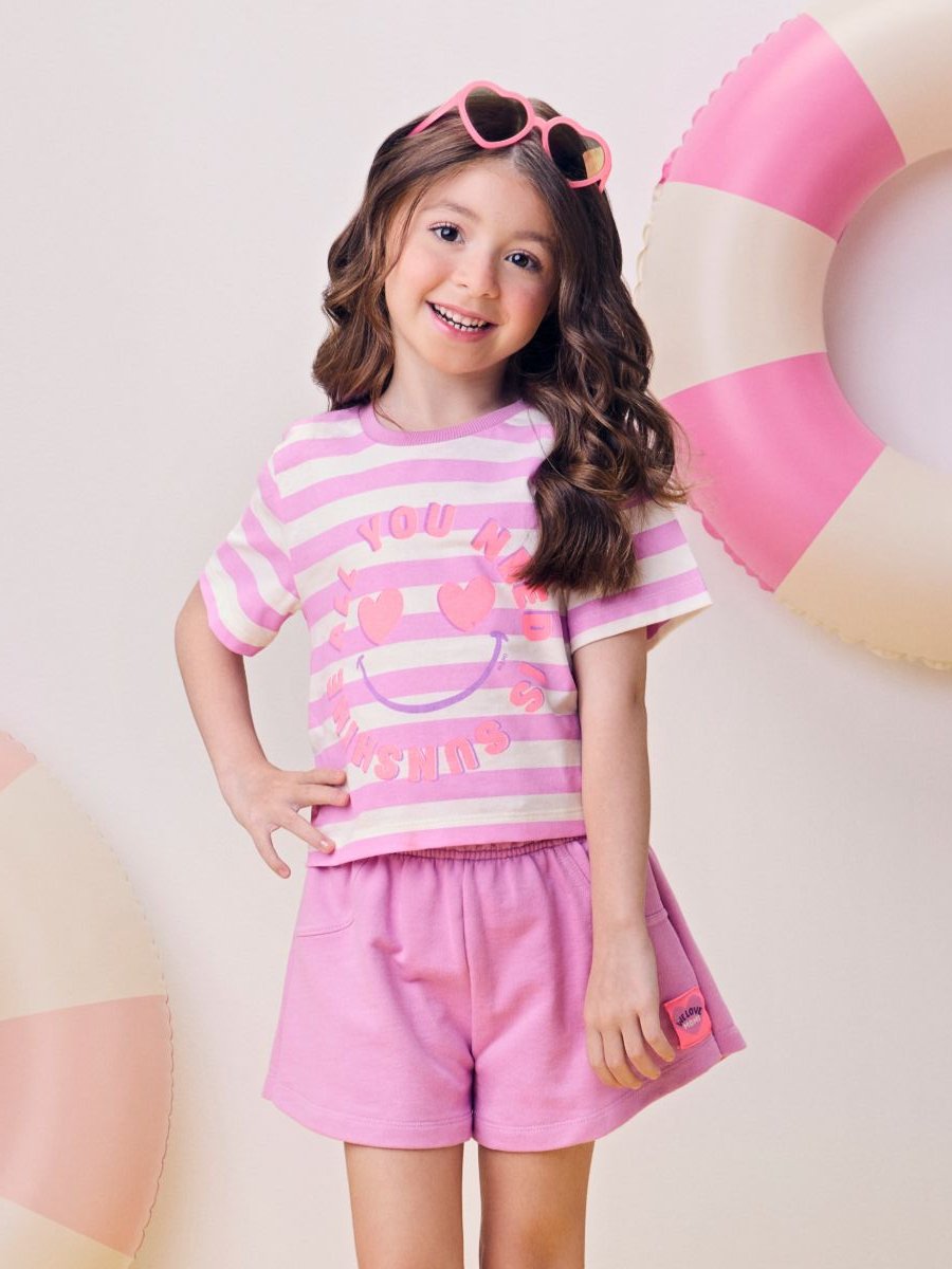 Smile Clochard Striped Set