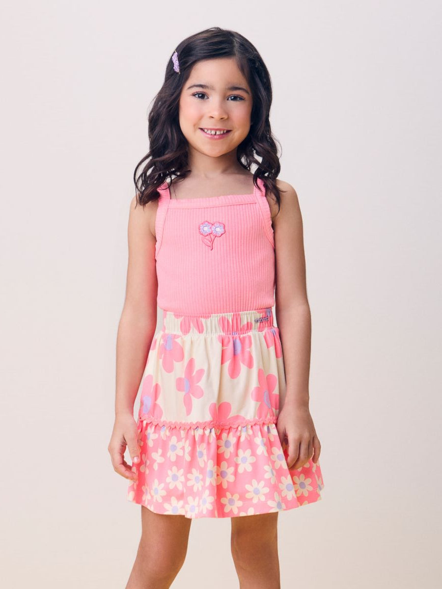 Set with Little Flowers Patch