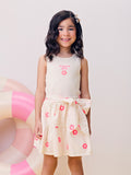 Tricoline Set with Floral Embroidery