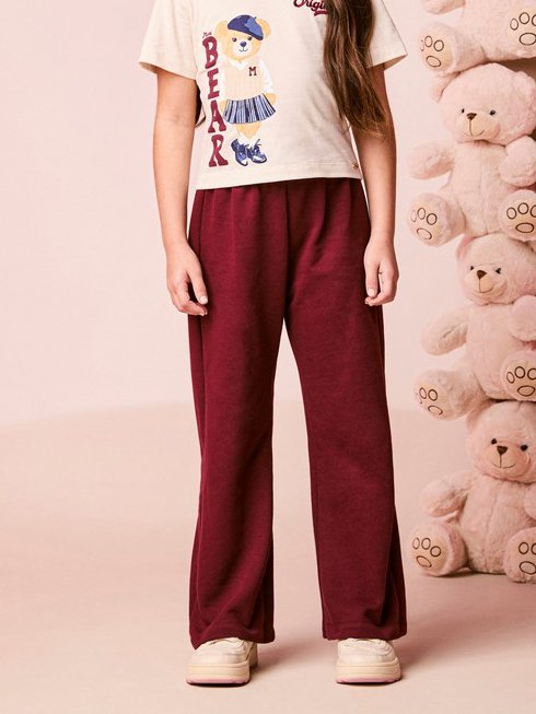 Children's Set Bear Girl with Embroidery