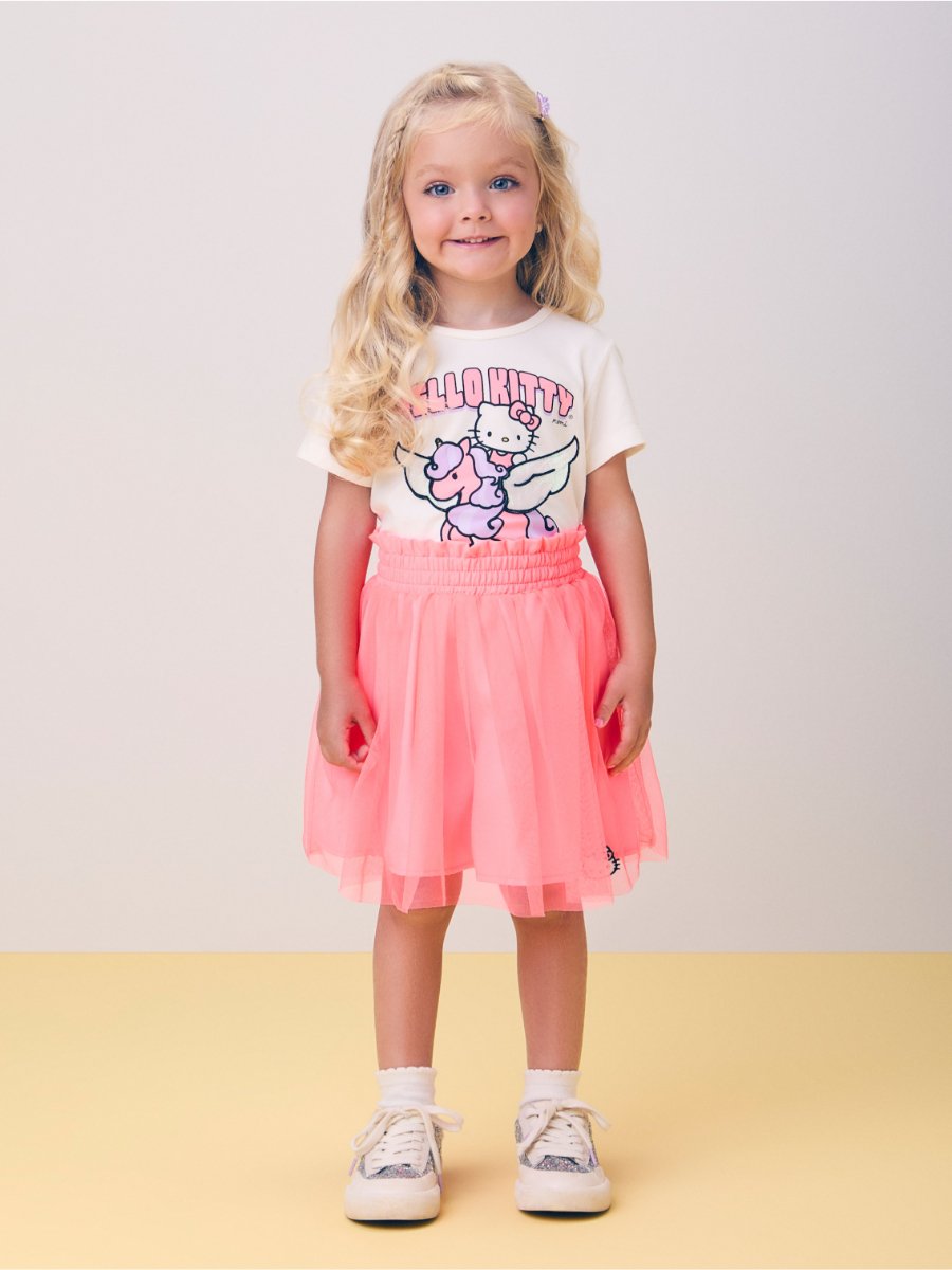 Hello Kitty Neon Pink Set with Tulle