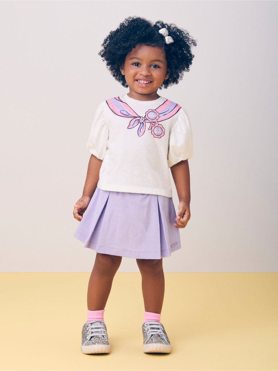 Set with Balloon Sleeves