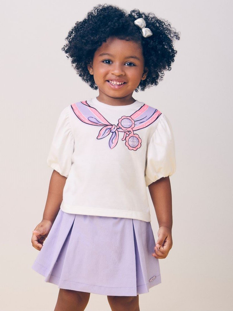 Set with Balloon Sleeves