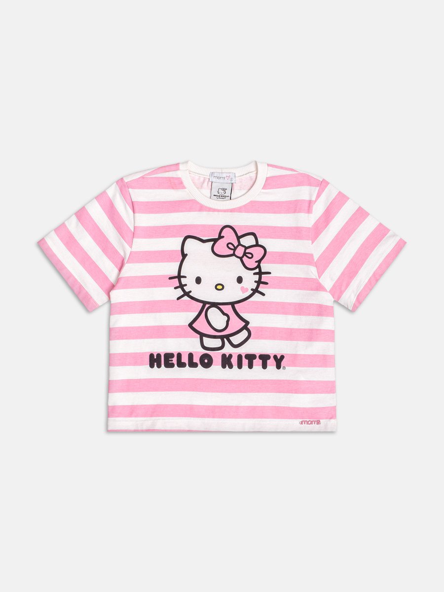 Hello Kitty Pink Striped Blouse