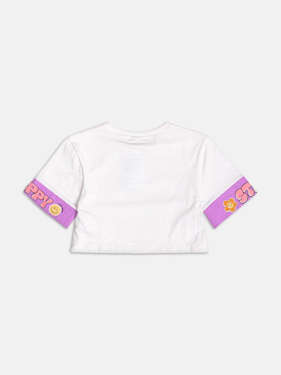 Blouse with Printed Cuffs