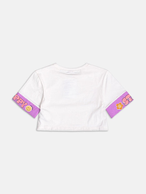 Blouse with Printed Cuffs