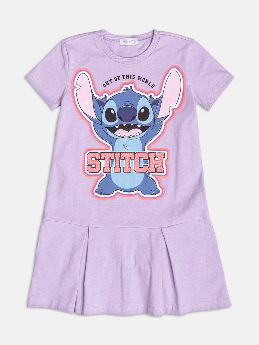 Stitch Dress with Rhinestones