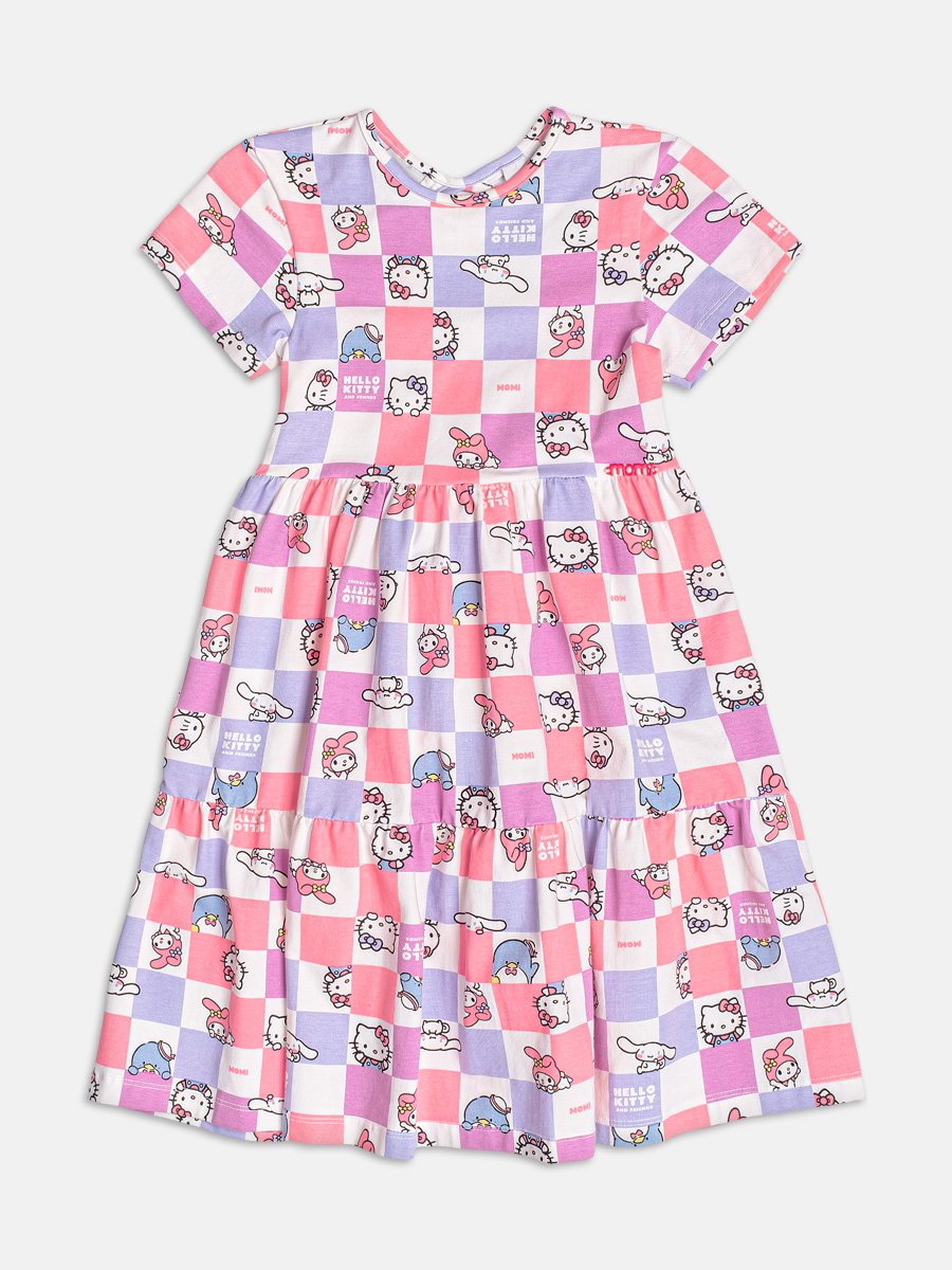 Hello Kitty and Friends Checkered Dress