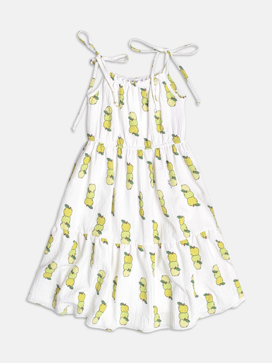 Apple Green Ruched Dress