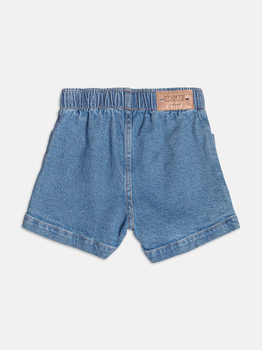 Jeans Shorts with Pockets