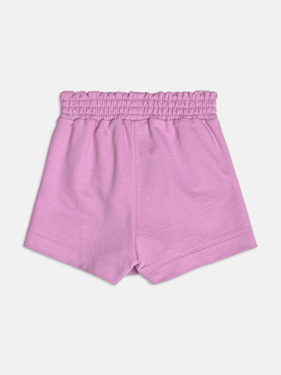 Short Sweatshirt Skirt with Pendant