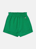 Short Green Skirt with Pendant