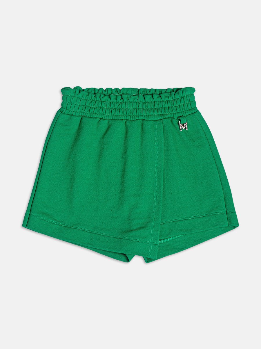 Short Green Skirt with Pendant