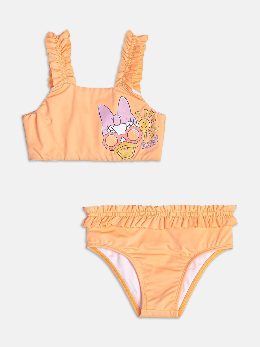 Daisy's Orange Bikini with Strap