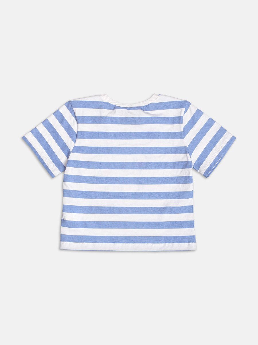Cinnamoroll Blue Striped Blouse
